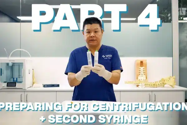 24K FAT GRAFTING SYSTEM and ADINIZER: Part 4 - Preparing for Centrifugation + Second Syringe