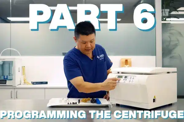 24K FAT GRAFTING SYSTEM and ADINIZER: Part 6 - Programming the Centrifuge