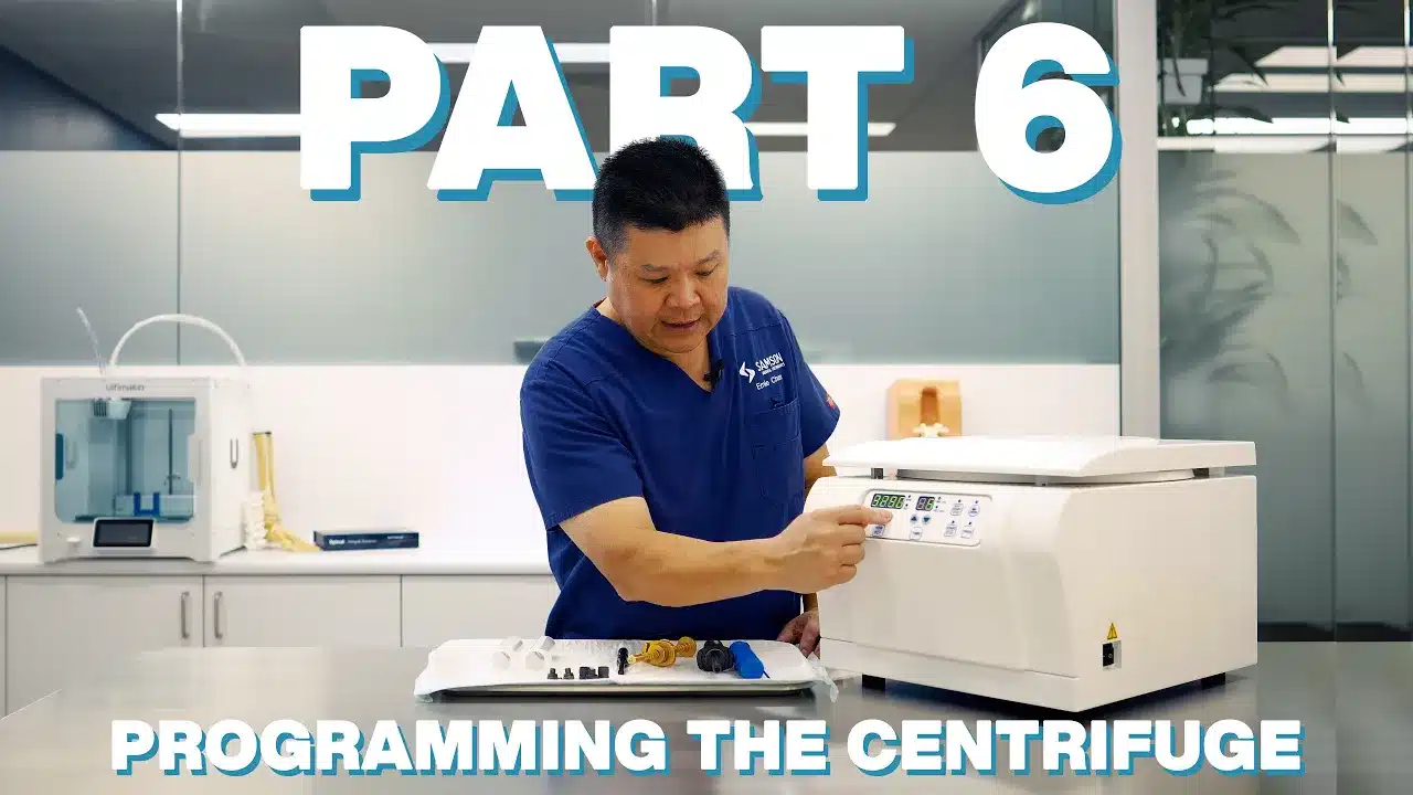 24K FAT GRAFTING SYSTEM and ADINIZER: Part 6 – Programming the Centrifuge