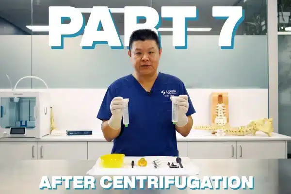 24K FAT GRAFTING SYSTEM and ADINIZER: Part 7 - After Centrifugation