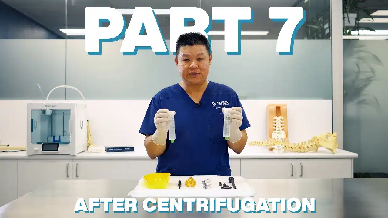 24K FAT GRAFTING SYSTEM and ADINIZER: Part 7 – After Centrifugation